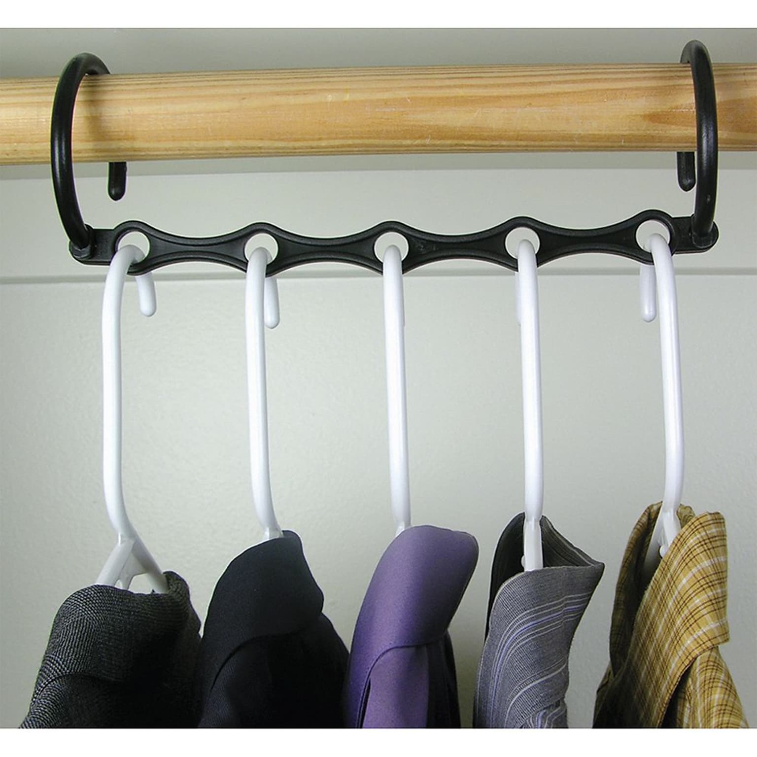 Trademark Global Set of 10 Magic Hanger, 15 x 3 x 7/9