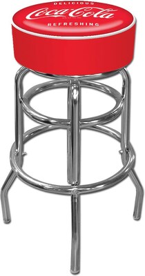 Coca-Cola Vintage Pub Stool, 30 H x 15 W x 15 D