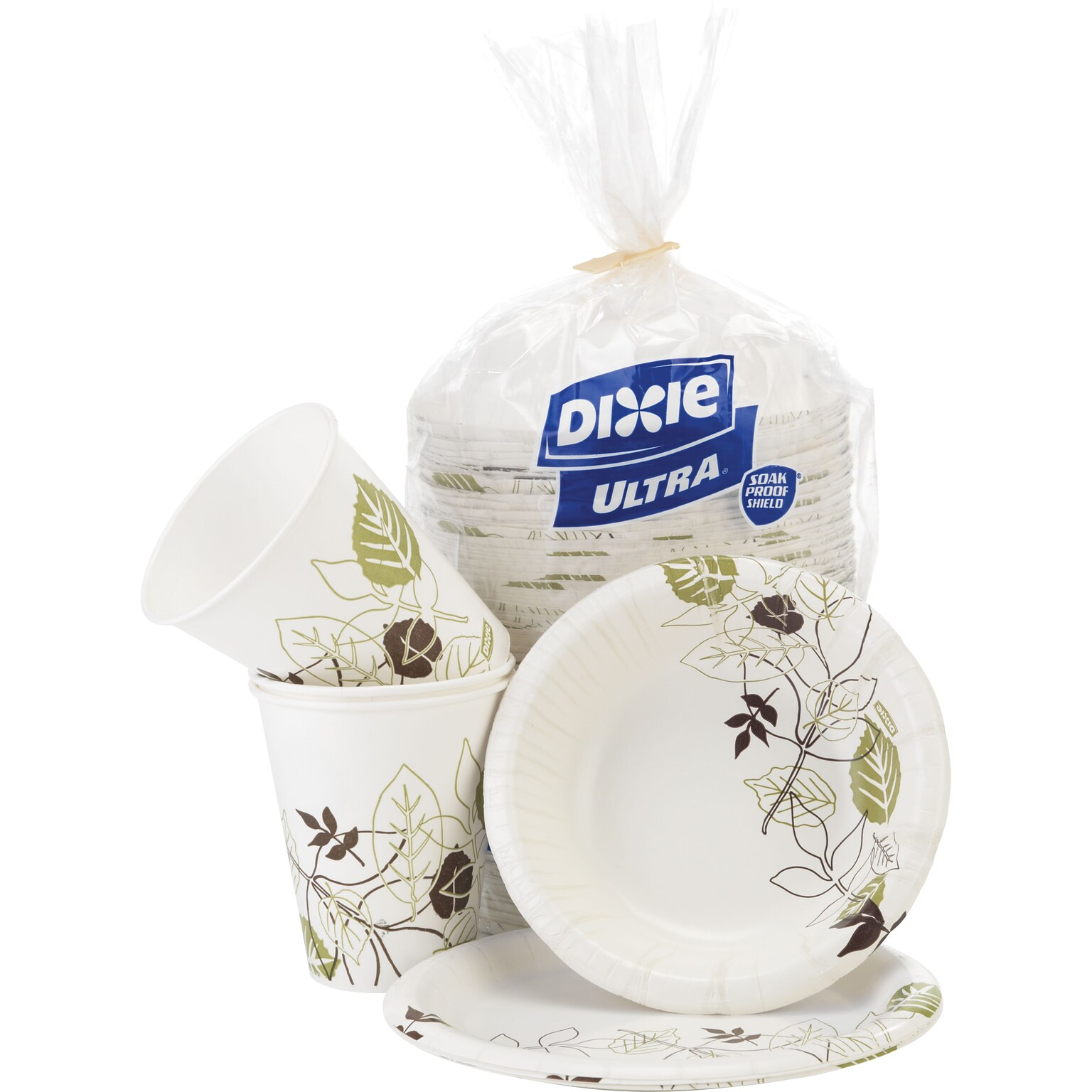 Dixie Ultra Pathways Heavy-Weight Paper Bowls, 12 oz., 125/Pack (SXB12WS)