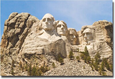 Trademark Global Ariane Moshayedi Mount Rushmore Canvas Art, 35 x 47