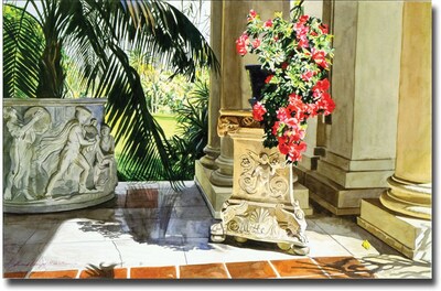 Trademark Global David Lloyd Glover Azalea Classic Canvas Art, 30 x 47