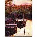 Trademark Global David Lloyd Glover Moment at Sunrise Canvas Art, 18 x 24