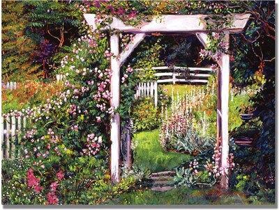 Trademark Global David Lloyd Glover Botanical Paradise Canvas Art, 24 x 32