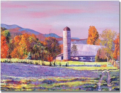 Trademark Global David Lloyd Glover Heartland Morning Canvas Art, 30 x 47