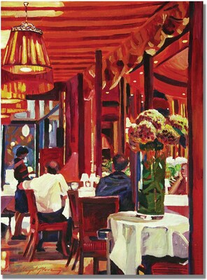 Trademark Global David Lloyd Glover Chez Parisian Canvas Art, 24 x 32
