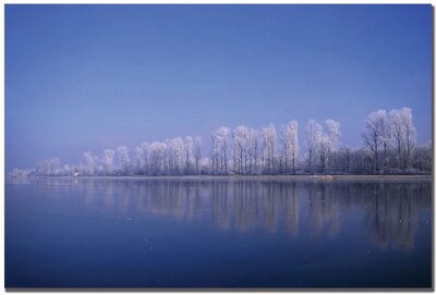 Trademark Global Philippe Sainte Laudy White Line Canvas Art, 14 x 19