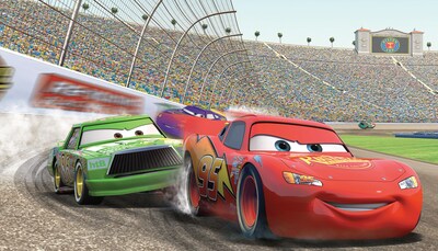 RoomMates® Disney Pixar Cars Chair Rail Prepasted Wall Mural, 6 ft H x 10 1/2 ft W