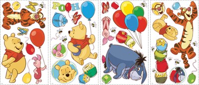 RoomMates® Pooh and Friends Peel and Stick Wall Decal, 10 x 18