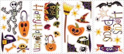 RoomMates® Happy Halloween Peel and Stick Wall Decal; 10 H x 18 W
