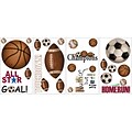 RoomMates® Play Ball Peel and Stick Wall Decal, 10 x 18