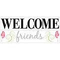 RoomMates® Welcome Friends Quote Peel and Stick Wall Decal, 10 x 18