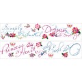 RoomMates® Disney Princess Quotes Peel and Stick Wall Decal, 9 x 40