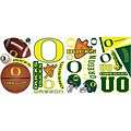 RoomMates® University of Oregon® Peel and Stick Wall Decal, 10 x 18
