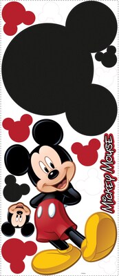 RoomMates® Mickey Mouse Chalkboard Peel and Stick Wall Decal; 40 H x 18 W