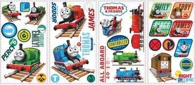 RoomMates® Thomas the Tank Engine™ Peel and Stick Wall Decal, 10 x 18