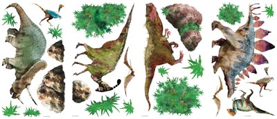 RoomMates® Dinosaur Peel and Stick Giant Wall Decal, 10 x 18