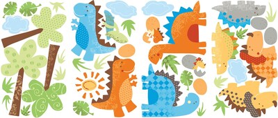 RoomMates® Babysaurus Peel and Stick Wall Decal, 18 x 10