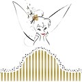 RoomMates® Disney Fairies - Tinker Bell Headboard Peel and Stick Giant Wall Decal, 18 x 40