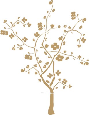 RoomMates® Cherry Blossom Peel and Stick Giant Wall Decal, 18 x 40