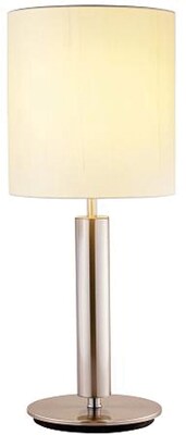 Adesso® Hollywood Incandescant Table Lamp, Brushed Steel  (4173-22)