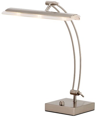 Adesso Esquire LED Desk Lamp, Brushed Steel (5090-22 )