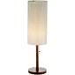 Adesso® Hamptons Incandescent 31"H Table Lamp, Walnut/Beige Linen (3337-15)
