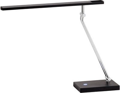 Adesso® 3392-01 Saber LED Desk Lamp; 1 x 7.2 W, Black