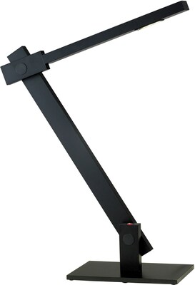Adesso® 3653-01 Reach Desk Lamp; 1 x 7.2 W, Black
