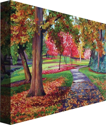 Trademark Global David Lloyd Glover September Park Canvas Art, 35 x 47