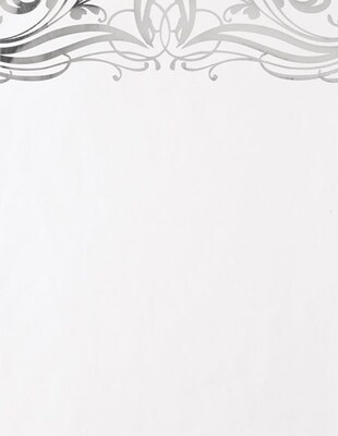 Great Papers® Foil Filigree Letterhead, 40/Pack