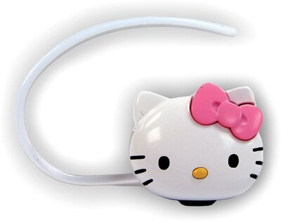 Hello Kitty® KT4700 Bluetooth Headset Kit, White
