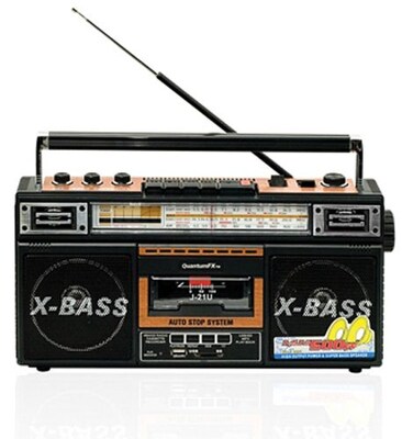Quantum® FX J-21U Radio Cassette With USB/SD