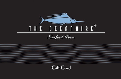 The Oceanaire Gift Card $100
