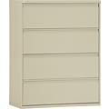 Alera® Lateral File Cabinets, 4-Drawer, 42, Putty