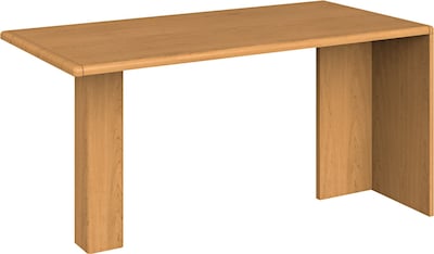 HON 10700 Series 60 Peninsula with End Panel Desk, Harvest (HON10726CC)