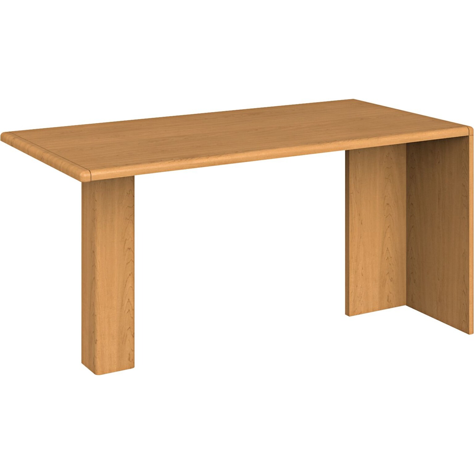 HON 10700 Series 60 Peninsula with End Panel Desk, Harvest (HON10726CC)