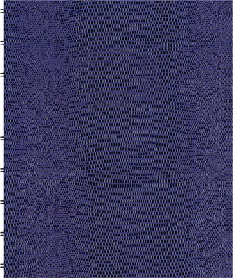 Blueline MiracleBind Notebook, College/Margin, 9-1/4 x 7, 75 Sheets, Purple (REDAF915086)