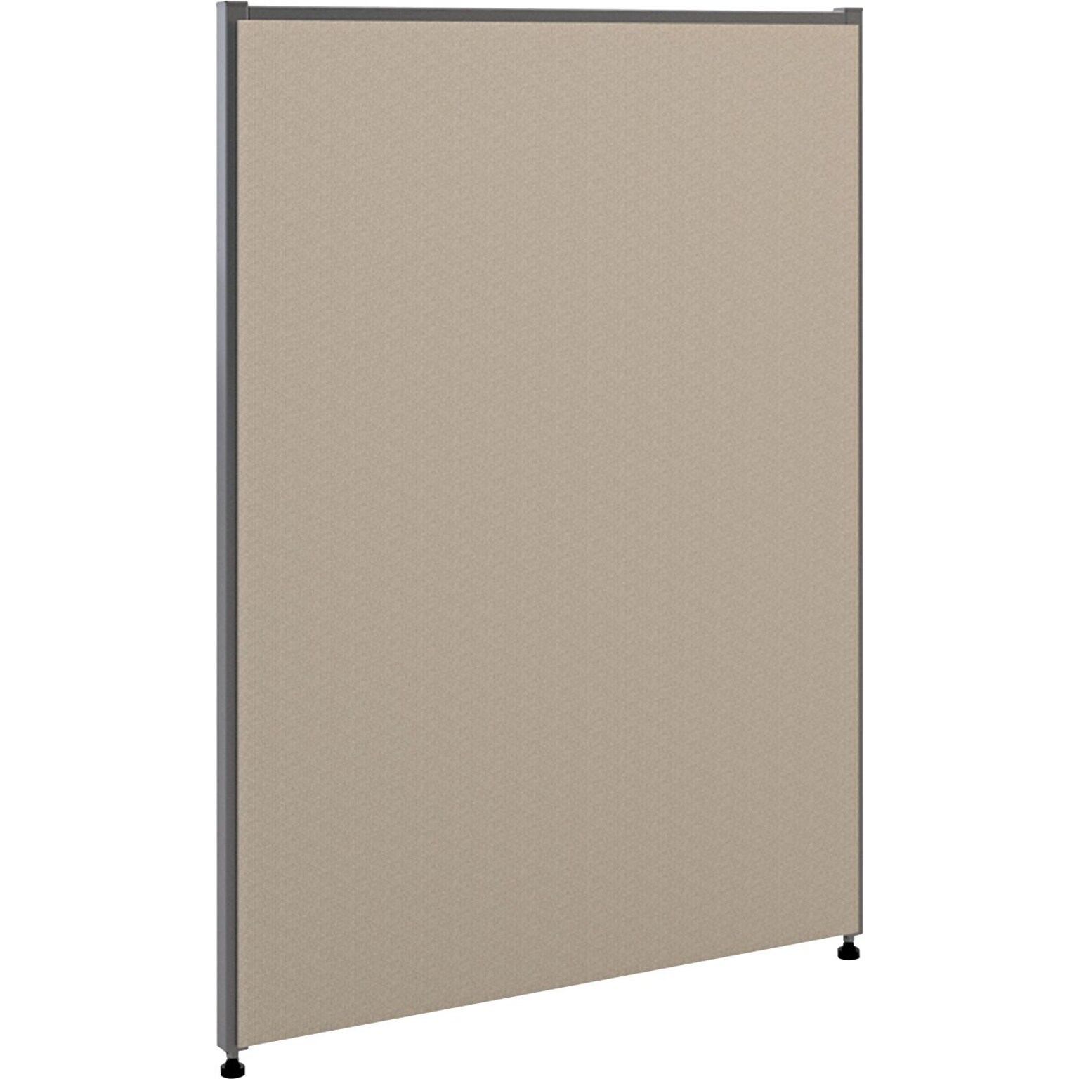 HON Verse Panel, 30W x 42H, Light Gray Finish, Gray Fabric (BSXP4230GYGY)
