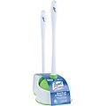 LYSOL Brand Quickie Mfg 57365 Bowl Brush with Plunger & Caddy White/Green