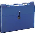 Smead Heavy Duty Step Index Organizer, 12-Pocket, Letter, Poly, Navy (70902)