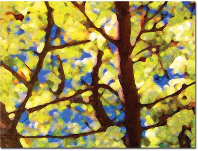 Trademark Global Amy Vangsgard Spring Tree Canvas Art, 24 x 32