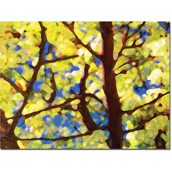 Trademark Global Amy Vangsgard Spring Tree Canvas Art, 26 x 32