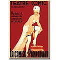 Trademark Global Teatre Comic de Barcelona Gallery Wrapped Canvas Art, 18 x 24