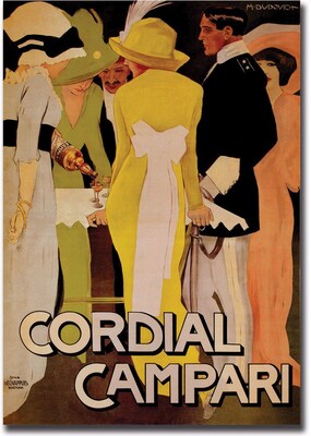 Trademark Global Cordial Campari Canvas Art, 35 x 47