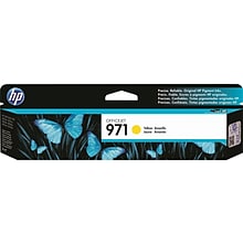 HP 971 Yellow Standard Yield Ink Cartridge (CN624AM)