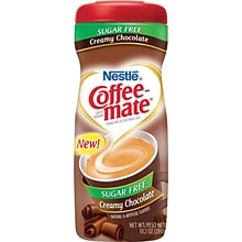 Nestle® Coffee-mate® Coffee Creamer, Sugar-Free Creamy Chocolate, 10.2 oz Powder Creamer, 1 Canister