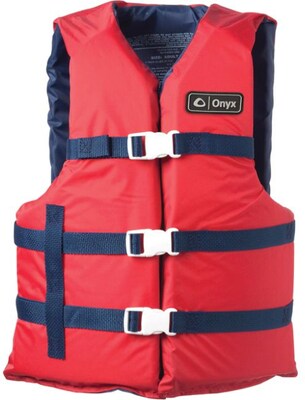 Onyx® 35700131 General Purpose Vest; Universal, Red/Navy