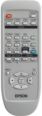 Epson® 1483291 Projector Remote Control; 20 Control Distance