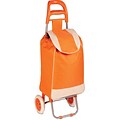 Honey Can Do® Rolling Fabric Cart, Orange