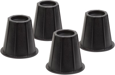 Honey Can Do Bed Risers, Black (STO-01004)